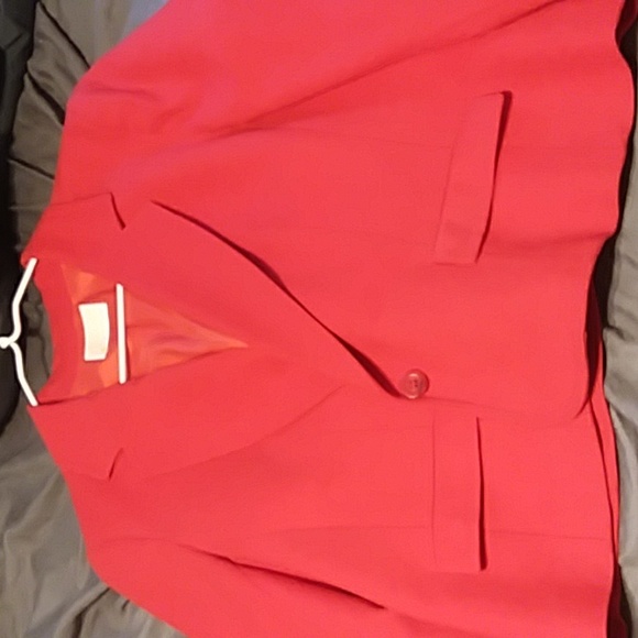 Vintage Pendleton 100% wool crop blazer Red size 14 - Picture 5 of 7